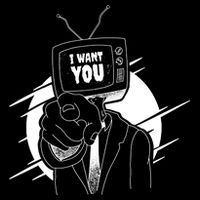 I Want You Television Retro Funny Womens Tank Top