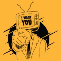 I Want You Television Retro Funny Kids T-Shirt