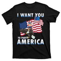 I Want You To Party America T-Shirt