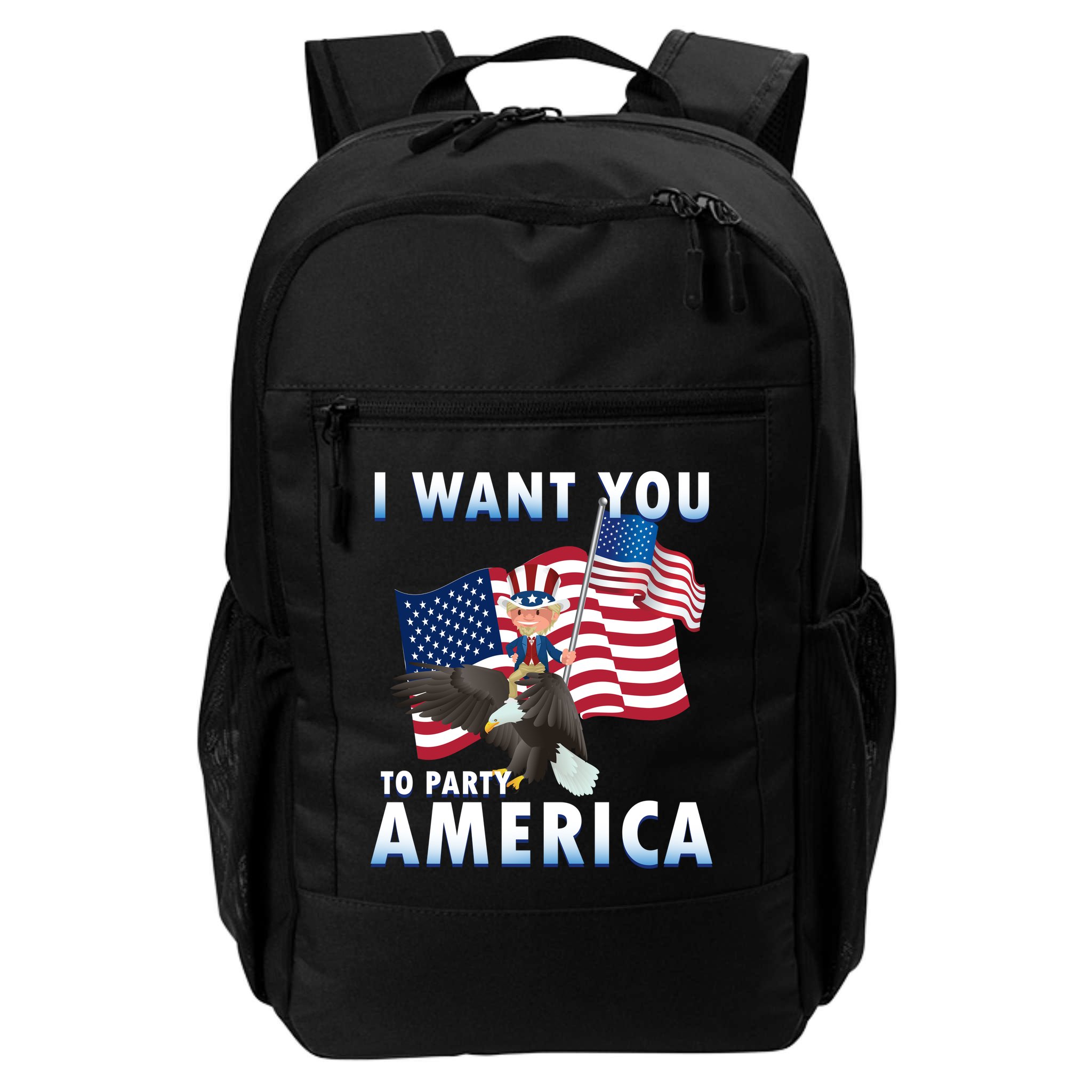 I Want You To Party America Backpack
