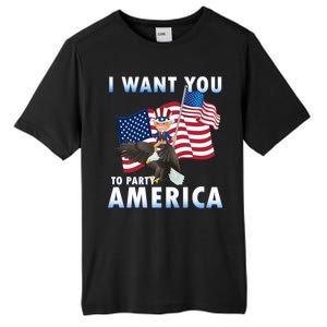 I Want You To Party America Tall Fusion ChromaSoft Performance T-Shirt