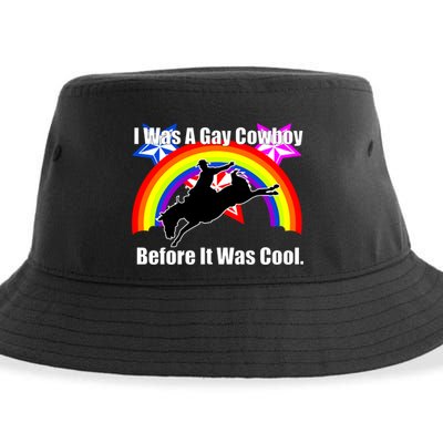 I Was A Gay Cowboy Before It Was Cool Sustainable Bucket Hat