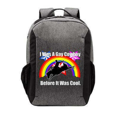 I Was A Gay Cowboy Before It Was Cool Vector Backpack