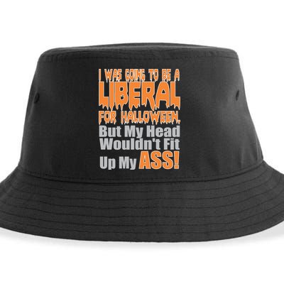 I Was Going To Be Liberal For Halloween Costume Sustainable Bucket Hat