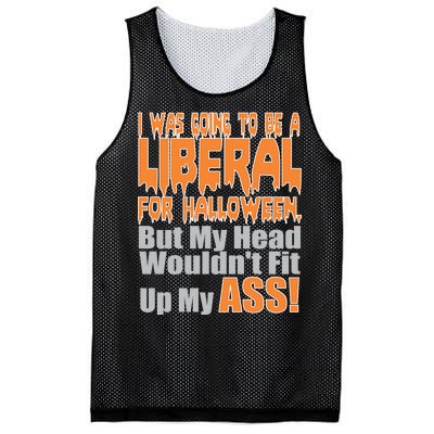 I Was Going To Be Liberal For Halloween Costume Mesh Reversible Basketball Jersey Tank