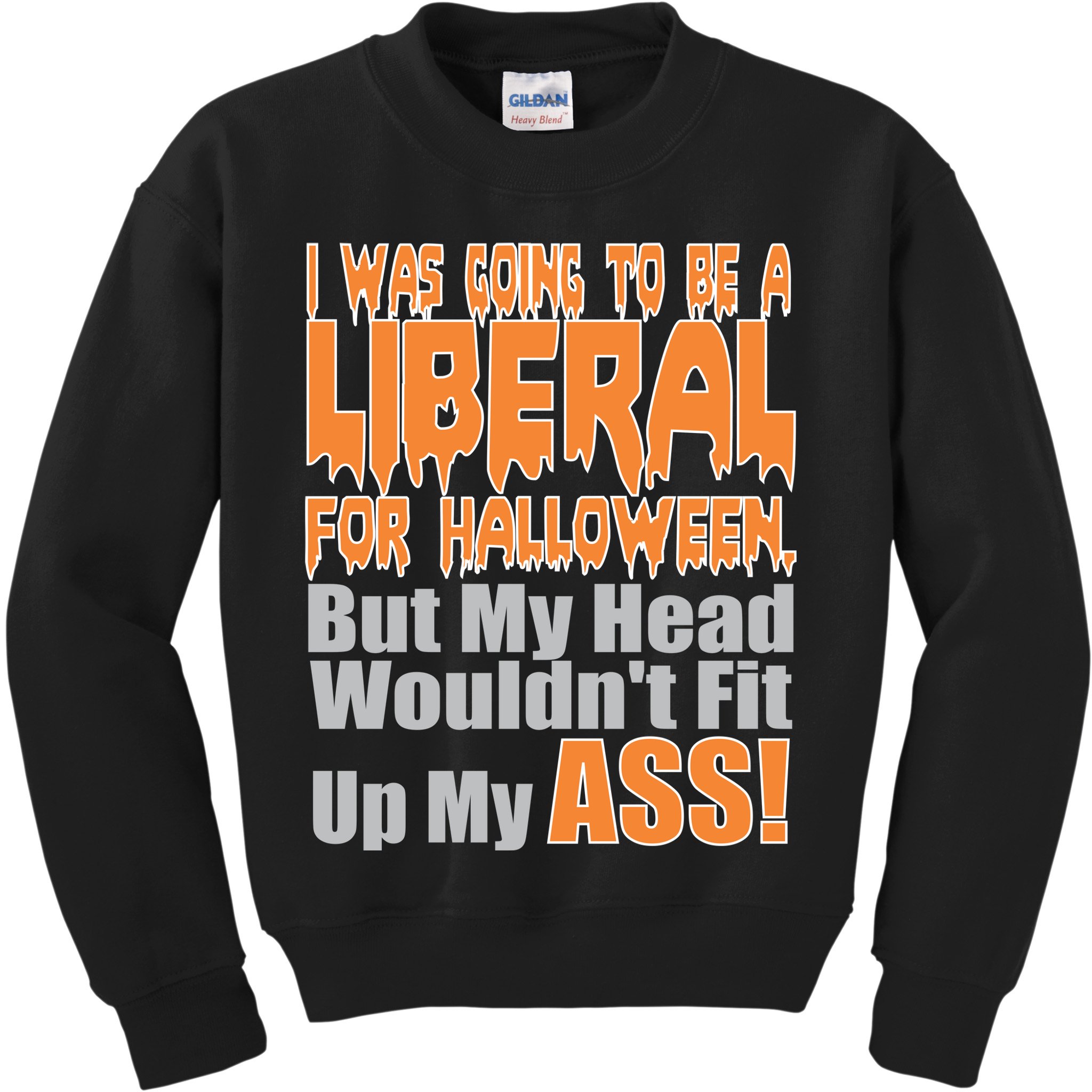 I Was Going To Be Liberal For Halloween Costume Kids Sweatshirt
