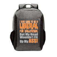I Was Going To Be Liberal For Halloween Costume Vector Backpack