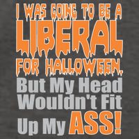 I Was Going To Be Liberal For Halloween Costume Vector Backpack