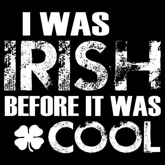 I Was Irish Before It Was Cool Funny Sweatshirt
