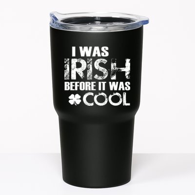 I Was Irish Before It Was Cool Funny Tumbler