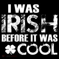 I Was Irish Before It Was Cool Funny Pom Pom 12in Knit Beanie