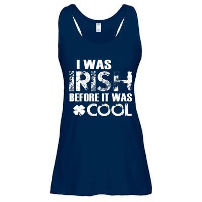 I Was Irish Before It Was Cool Funny Ladies Essential Flowy Tank