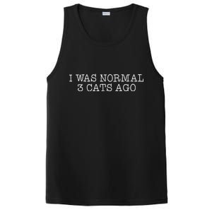 I Was Normal 3 Cats Ago PosiCharge Competitor Tank