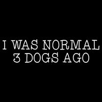 I Was Normal 3 Dogs Ago Bucket Hat