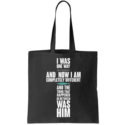 I Was One Way And Now I Am Completely Different Cross Bag