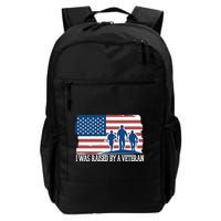 I Was Raised By A Veteran Backpack