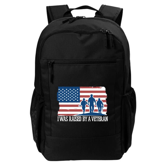 I Was Raised By A Veteran Backpack
