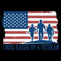 I Was Raised By A Veteran Mug