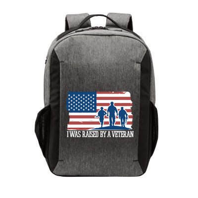 I Was Raised By A Veteran Vector Backpack