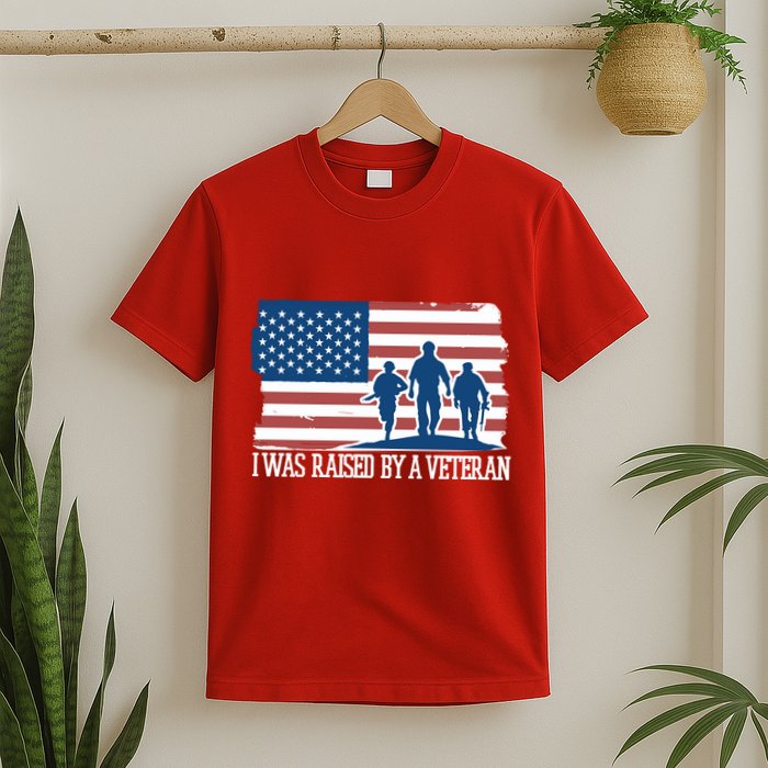 I Was Raised By A Veteran T-Shirt
