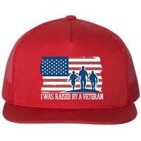 I Was Raised By A Veteran Flatbill Hat