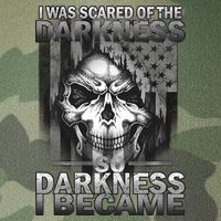 I Was Scared Of The Darkness So I Became The Darkness Legacy Tie Dye Trucker Hat