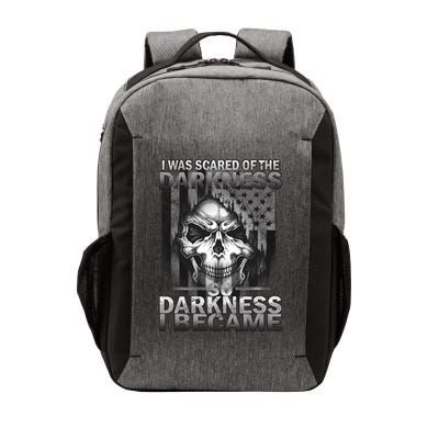 I Was Scared Of The Darkness So I Became The Darkness Vector Backpack