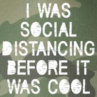 I Was Social Distancing Before it Was Cool Funny Pandemic Legacy Tie Dye Trucker Hat
