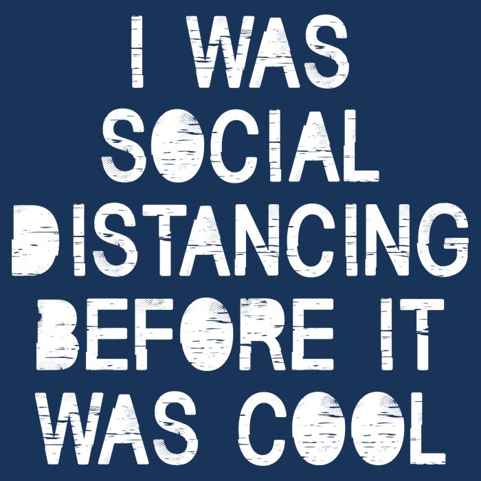 I Was Social Distancing Before it Was Cool Funny Pandemic Infant Baby Jersey Bodysuit