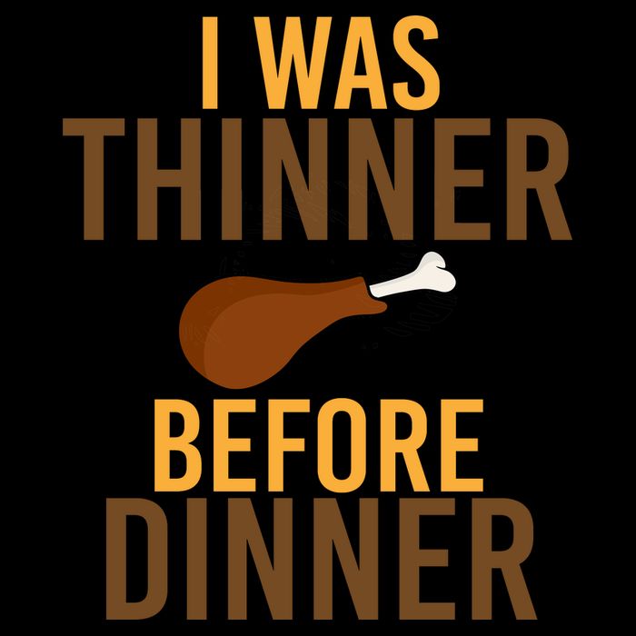 I Was Thinner Before Thanksgiving Dinner Visor