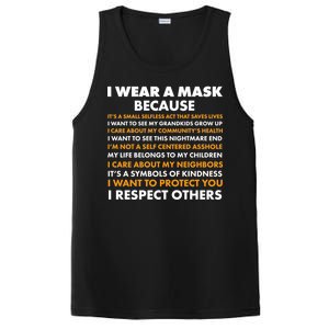 I Wear A Mask Because I Want to Protect You PosiCharge Competitor Tank