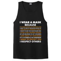 I Wear A Mask Because I Want to Protect You PosiCharge Competitor Tank