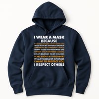 I Wear A Mask Because I Want to Protect You Hoodie