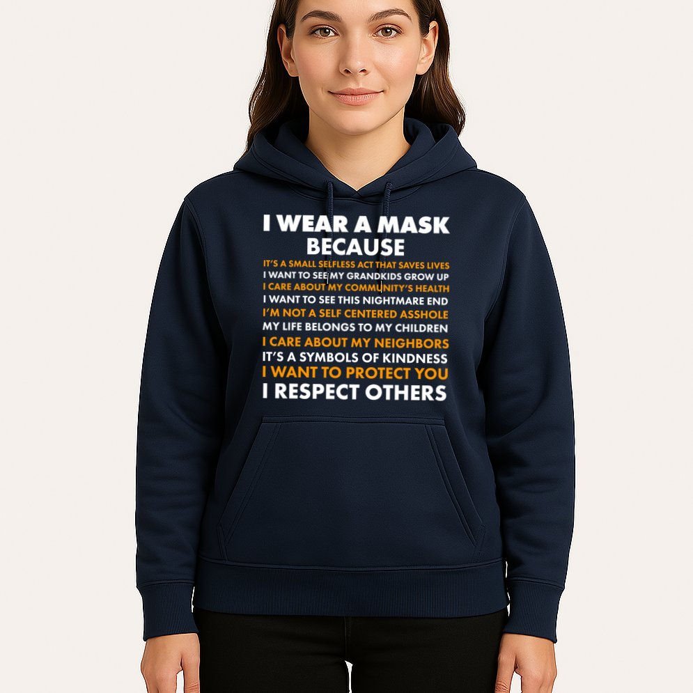 I Wear A Mask Because I Want to Protect You Hoodie