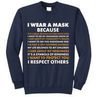 I Wear A Mask Because I Want to Protect You Sweatshirt