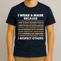 I Wear A Mask Because I Want to Protect You T-Shirt