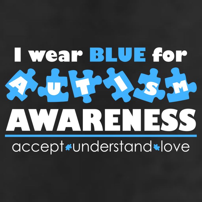 I Wear Blue For Autism Awareness Accept Understand Love 11oz C Handle Ceramic Mug