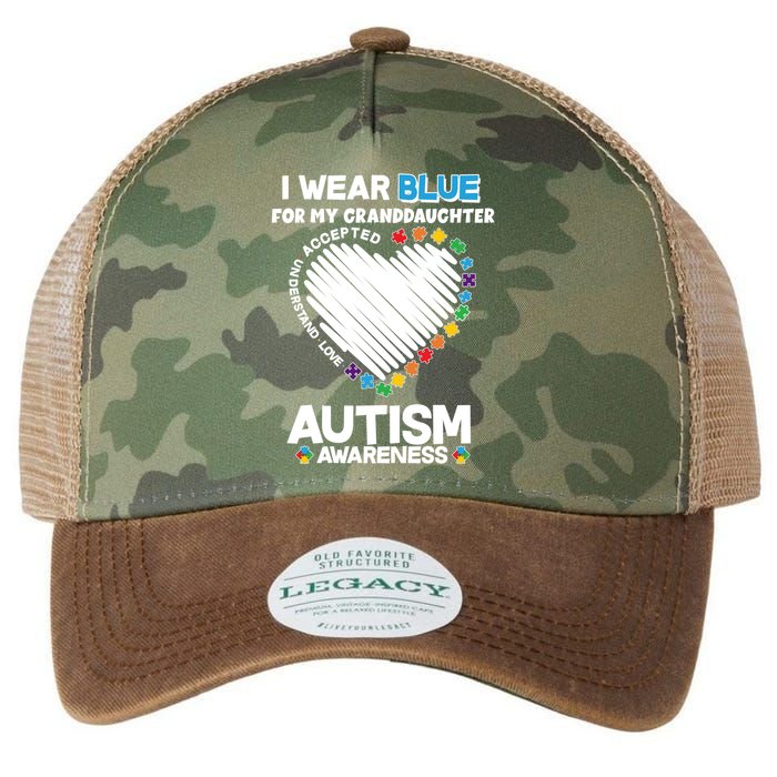 I Wear Blue For My Personalize Custom Text Autism Legacy Tie Dye Trucker Hat