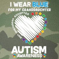I Wear Blue For My Personalize Custom Text Autism Legacy Tie Dye Trucker Hat