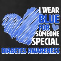 I Wear Blue For Someone Special Diabetes Awareness Cool Comfort Performance Bucket Hat