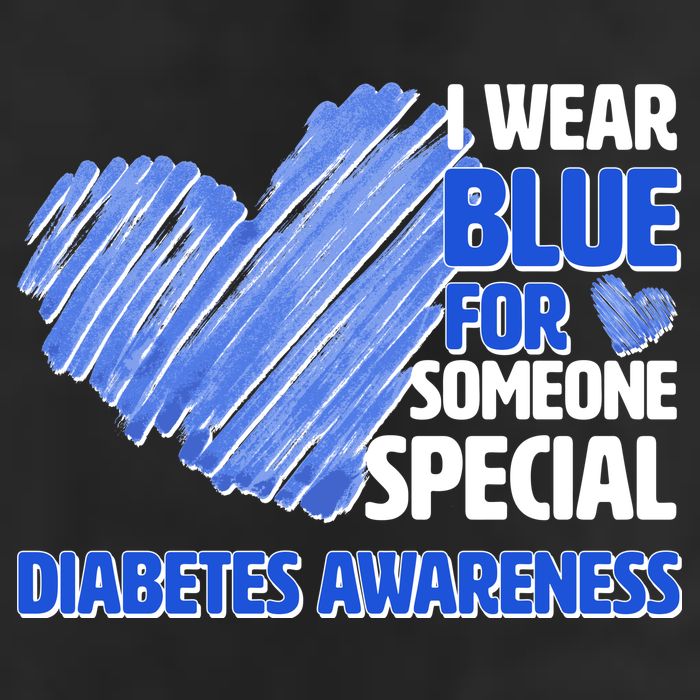 I Wear Blue For Someone Special Diabetes Awareness Cool Comfort Performance Bucket Hat