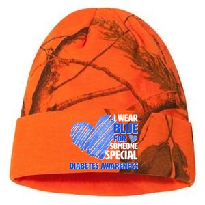 I Wear Blue For Someone Special Diabetes Awareness Kati Licensed 12" Camo Beanie