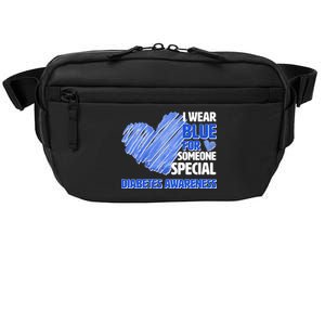 I Wear Blue For Someone Special Diabetes Awareness Crossbody Pack