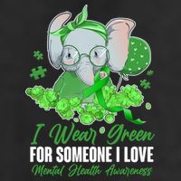 I Wear Green For Someone I Love Mental Health Awareness Hat