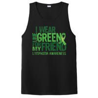 I Wear Lime Green For My Friend Lymphoma Awareness PosiCharge Competitor Tank