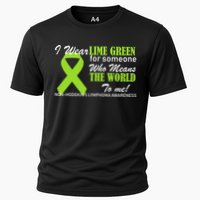 I Wear Lime Green Non-Hodgkin's Lymphoma Cooling Performance Crew T-Shirt