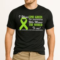 I Wear Lime Green Non-Hodgkin's Lymphoma Cooling Performance Crew T-Shirt
