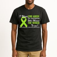 I Wear Lime Green Non-Hodgkin's Lymphoma Tall T-Shirt
