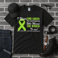 I Wear Lime Green Non-Hodgkin's Lymphoma Tall T-Shirt