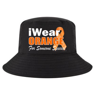 I Wear Orange For Someone I Love Leukemia Cool Comfort Performance Bucket Hat